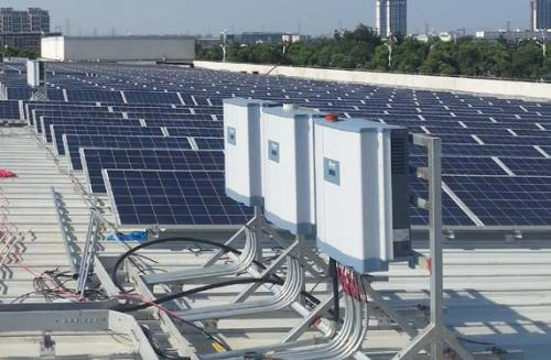 工廠屋頂太陽能光伏發電系統